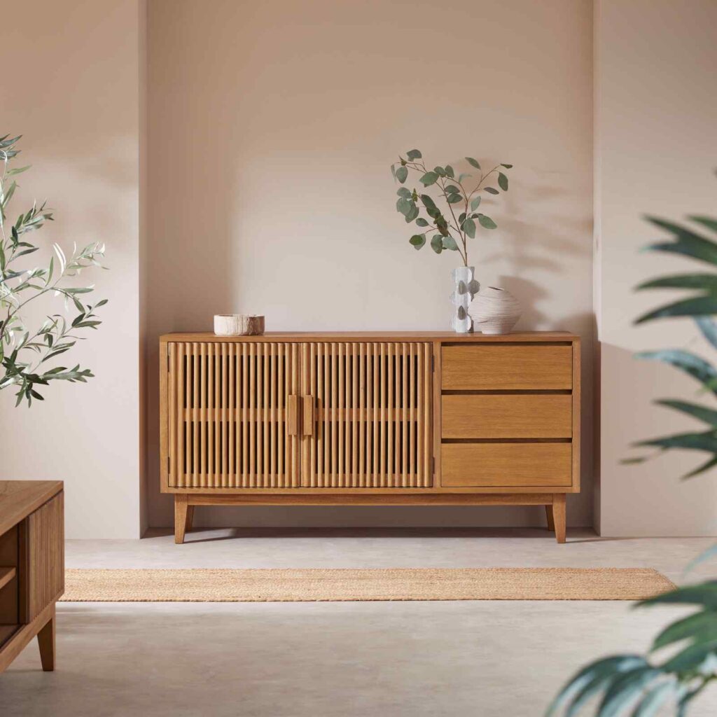 Alfo Three Drawer Sideboard Cabinet product image