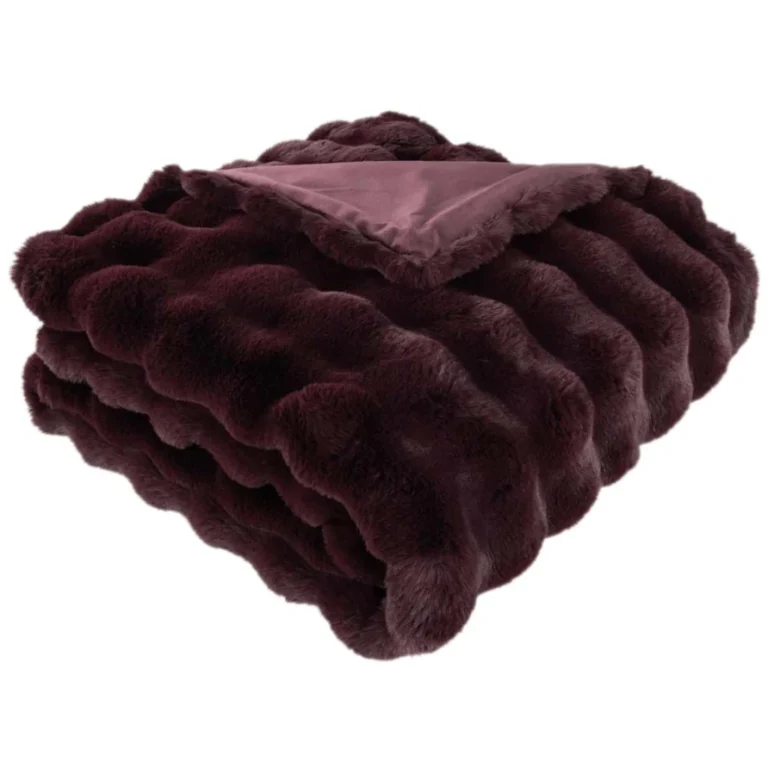 Raffles Aubergine Throw product image